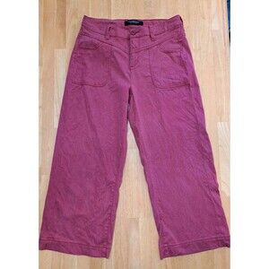 Liverpool Los Angeles Light Burgundy Wide Leg Pants Women’s Size 6/28